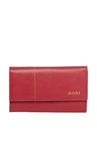 Billetera Para Mujer Laila Rojo Bosi Bosi