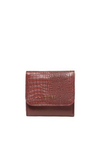 Billetera Para Mujer Zamia Vinotinto Bosi Bosi