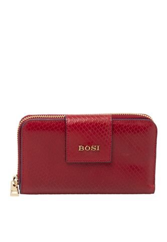 Billetera Para Mujer Jackie Rojo Bosi Bosi