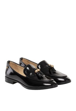Mocasines Para Mujer Taffy Negro Bosi