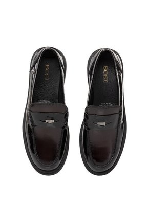 Mocasines Para Mujer Livia Negro Bosi
