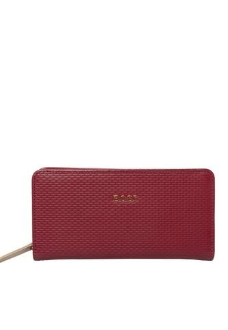 Billetera Para Mujer Belgica Rojo Bosi Bosi