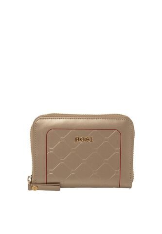 Billetera Para Mujer Saya Dorado Bosi Bosi