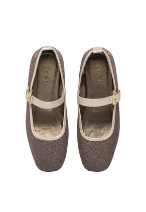 Baletas Para Mujer Sherina Cafe Bosi