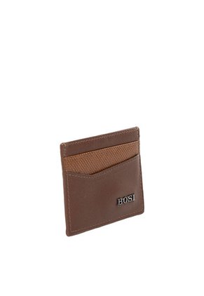 Tarjetero Para Hombre Rieti Canela Bosi