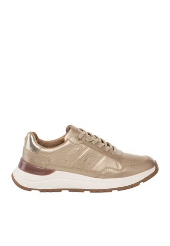 Tenis Para Mujer Nouvoa Dorado Bosi Bosi