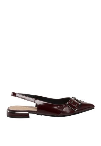 Zapatos Destalonados Para Mujer Selina Vinotinto Bosi Bosi