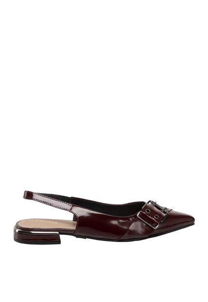 Zapatos Destalonados Para Mujer Selina Vinotinto Bosi