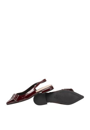 Zapatos Destalonados Para Mujer Selina Vinotinto Bosi