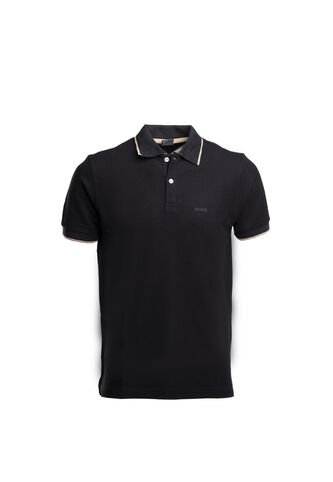 Camiseta Polo Para Hombre Monza Negro Bosi Bosi