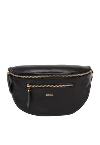 Riñonera Para Mujer Jeka Negro Bosi Bosi