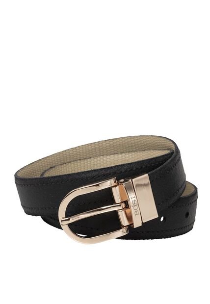 Cinturón Doble Faz Para Mujer 655 Negro Bosi