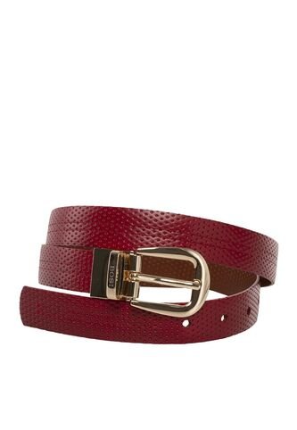 Cinturón Doble Faz Para Mujer 660 Rojo Bosi Bosi