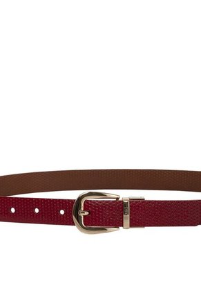 Cinturón Doble Faz Para Mujer 660 Rojo Bosi