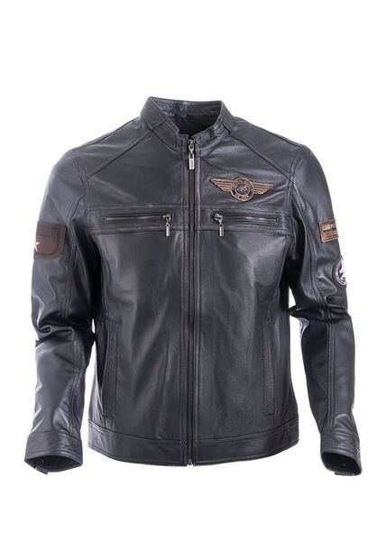 Chaqueta Para Hombre Enki Negro Bosi