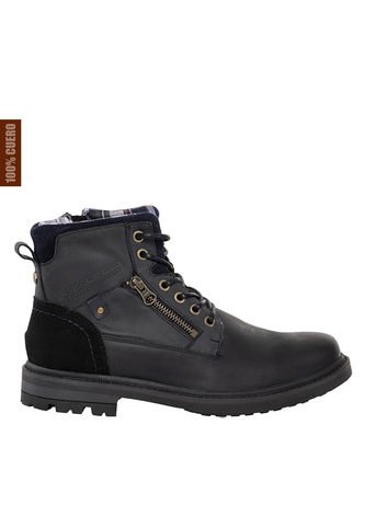 Botas Para Hombre Ferros Negro Bosi Bosi Knasta Colombia