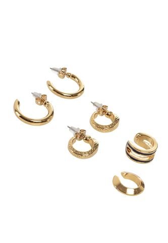 Kit De Aretes Para Mujer Lusso Oro Bosi Bosi