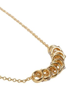 Kit De Cadena Y Aretes Para Mujer Glow Oro Bosi