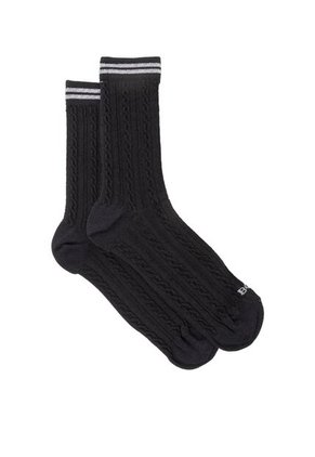 Medias Para Mujer Malva Negro Bosi