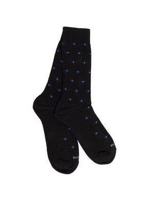 Medias Para Hombre Stars Negro Bosi