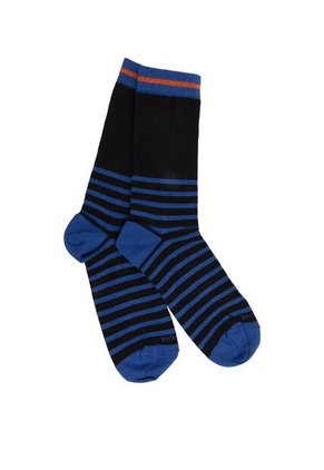 Medias Para Hombre Franjas Negro Bosi