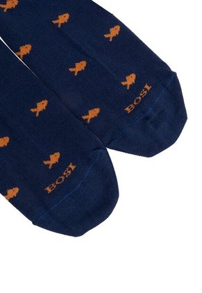 Medias Para Hombre Fish Azul Bosi