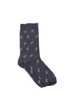 Medias Para Hombre Flamingo Gris Bosi