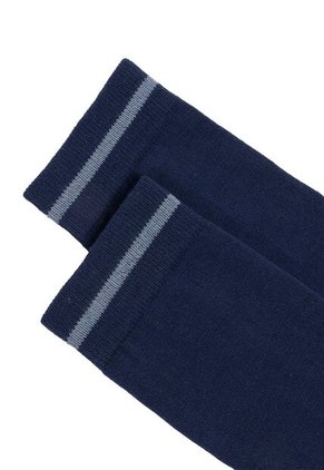 Medias Para Hombre Franjas Azul Bosi