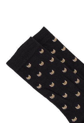 Medias Para Hombre Wolf Negro Bosi