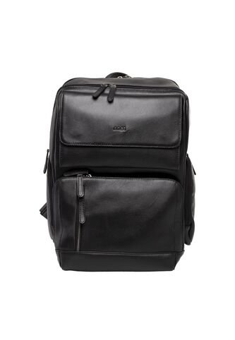 Morral En Cuero Para Hombre Lunin Negro Bosi Bosi