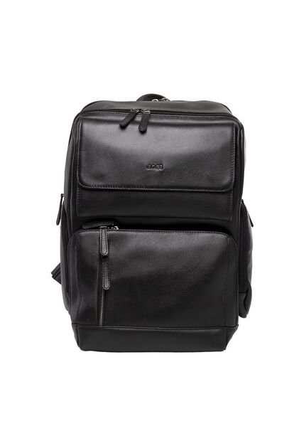 Morral En Cuero Para Hombre Lunin Negro Bosi