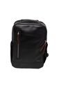 Morral En Cuero Para Hombre Bastoni Negro Bosi de Bosi