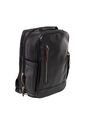 Morral En Cuero Para Hombre Bastoni Negro Bosi de Bosi