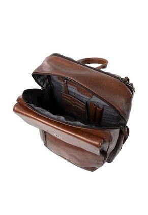 Morral En Cuero Para Hombre Lunin Canela Bosi