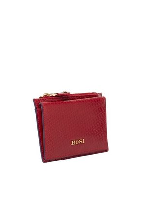 Tarjetero Para Mujer Lucy Rojo Bosi