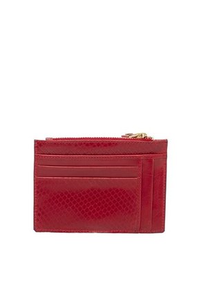 Tarjetero Para Mujer Lucy Rojo Bosi