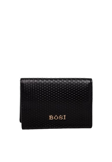 Tarjetero Para Mujer Stare Negro Bosi