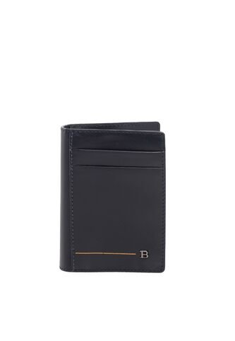 Tarjetero Para Hombre Milo Azul Bosi Bosi