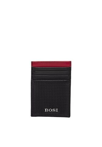 Tarjetero Para Hombre Lenin Negro Bosi Bosi