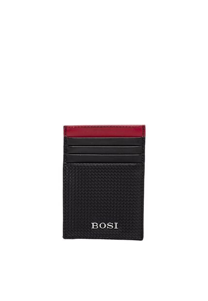 Tarjetero Para Hombre Lenin Negro Bosi