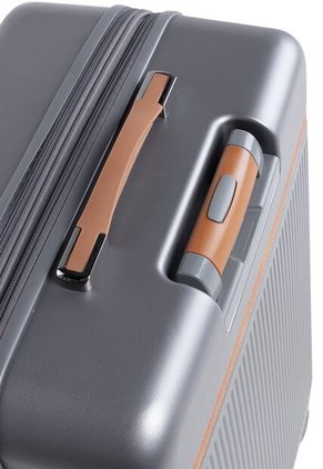 Maleta De Viaje Grande Cardiff Gris Bosi