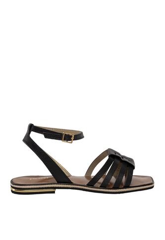 Sandalias Para Mujer Fichi Negro Bosi Bosi