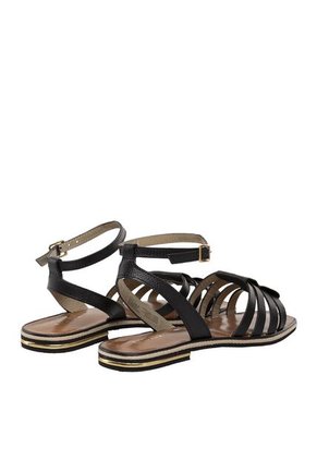 Sandalias Para Mujer Fichi Negro Bosi