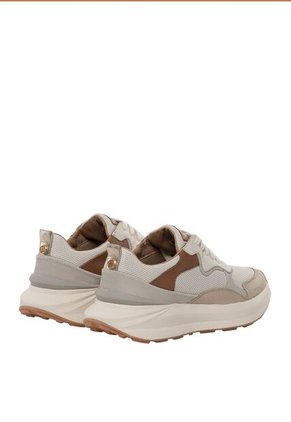 Tenis Para Mujer Badalin Beige Bosi