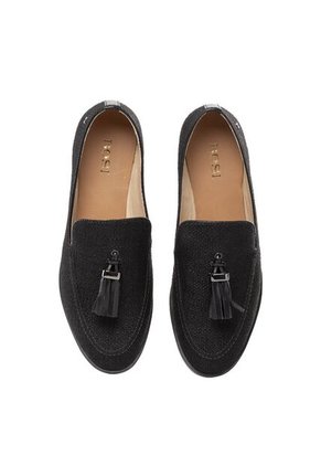 Mocasines Para Mujer Tuli Negro Bosi
