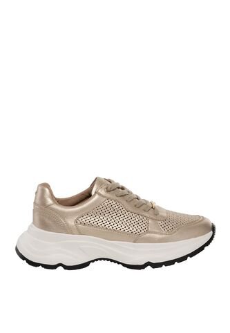 Tenis Para Mujer Delaya Dorado Bosi Bosi