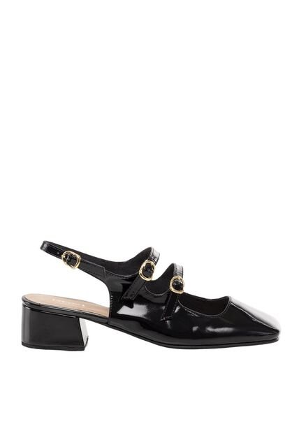 Zapatos Destalonados Para Mujer Ninna Negro Bosi