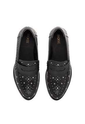 Mocasines Para Mujer Viviane Negro Bosi