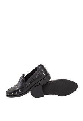 Mocasines Para Mujer Viviane Negro Bosi