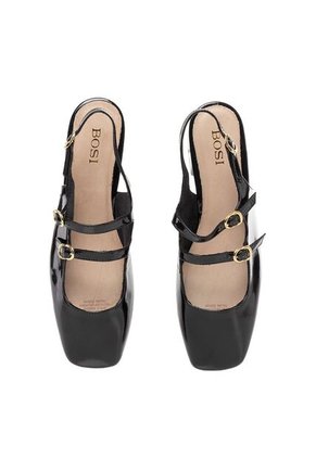 Zapatos Destalonados Para Mujer Ninna Negro Bosi